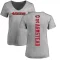 Women's Arik Armstead Backer V-Neck T-Shirt - Ash