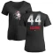 Women's Aristides Aquino Midnight Mascot V-Neck T-Shirt - Black