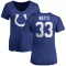 Women's Armani Watts Name & Number Slim Fit T-Shirt - Royal