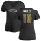 Women's Arthur Maulet Name & Number Slim Fit T-Shirt - Black