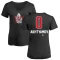 Women's Artur Akhtyamov Name and Number Banner Wave V-Neck T-Shirt - Black