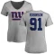 Women's A'Shawn Robinson Name & Number Slim Fit T-Shirt - Ash