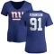 Women's A'Shawn Robinson Name & Number Slim Fit T-Shirt - Royal