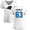 Women's Austin Corbett Name & Number Slim Fit T-Shirt - White