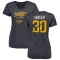 Women's Austin Ekeler Distressed Name & Number Slim Fit V-Neck T-Shirt - Navy