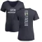 Women's Austin Faoliu Backer Slim Fit T-Shirt - Navy