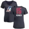 Women's Austin Reaves Name and Number Banner Wave V-Neck T-Shirt - Navy