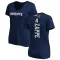 Women's Bailey Zappe Backer Slim Fit T-Shirt - Navy