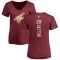 Women's Barrett Hayton One Color Backer T-Shirt - Maroon