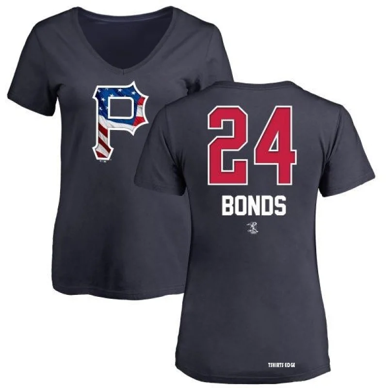 Barry Bonds Name & Number T-Shirt - Black - Tshirtsedge