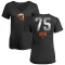 Women's Barry Zito Midnight Mascot V-Neck T-Shirt - Black