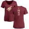 Women's Ben Boyd One Color Backer T-Shirt - Maroon