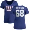 Women's Ben Bredeson Name & Number Slim Fit T-Shirt - Royal