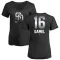 Women's Ben Gamel Game Midnight Mascot V-Neck T-Shirt - Black