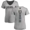 Women's Ben Hemmerling Backer Slim Fit V-Neck T-Shirt - Heathered Gray