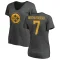 Women's Ben Roethlisberger One Color T-Shirt - Ash