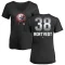 Women's Ben Rortvedt Midnight Mascot V-Neck T-Shirt - Black