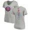 Women's Ben Zobrist Backer Slim Fit T-Shirt - Ash