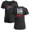 Women's Ben Zobrist Midnight Mascot V-Neck T-Shirt - Black