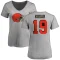 Women's Bernie Kosar Name & Number Slim Fit T-Shirt - Ash