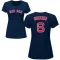 Women's Bill Buckner Name & Number T-Shirt - Navy