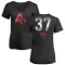 Women's Bill Lee Midnight Mascot V-Neck T-Shirt - Black