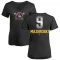 Women's Bill Mazeroski Midnight Mascot V-Neck T-Shirt - Black