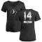 Women's Bill Melton Midnight Mascot V-Neck T-Shirt - Black