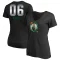 Women's Bill Russell Midnight Mascot T-Shirt - Black