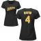 Women's Billy Martin Name & Number T-Shirt - Black