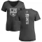 Women's Billy Smith One Color Backer T-Shirt - Charcoal