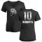 Women's Bip Roberts Midnight Mascot V-Neck T-Shirt - Black