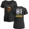 Women's Bisi Johnson Midnight Mascot T-Shirt - Black