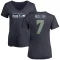 Women's Blair Walsh Name & Number Slim Fit T-Shirt - Navy