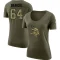 Women's Blake Brandel Legend Salute to Service Scoop Neck T-Shirt - Olive