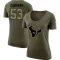 Women's Blake Cashman Legend Salute to Service Scoop Neck T-Shirt - Olive