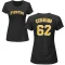 Women's Blake Cederlind Name & Number T-Shirt - Black