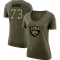 Women's Blake Hance Legend Salute to Service Scoop Neck T-Shirt - Olive