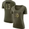 Women's Blake Proehl Legend Salute to Service Scoop Neck T-Shirt - Olive