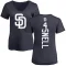 Women's Blake Snell Backer Slim Fit T-Shirt - Navy