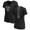 Women's Bo Jackson Backer Slim Fit T-Shirt - Black