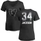 Women's Bo Jackson Midnight Mascot T-Shirt - Black