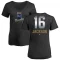 Women's Bo Jackson Midnight Mascot V-Neck T-Shirt - Black