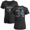 Women's Bo Jackson Name & Number Slim Fit T-Shirt - Black