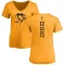 Women's Bob Errey One Color Backer T-Shirt - Gold