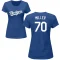 Women's Bobby Miller Name & Number T-Shirt - Royal