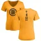 Women's Bobby Orr One Color Backer T-Shirt - Gold