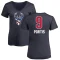 Women's Bobby Portis Name and Number Banner Wave V-Neck T-Shirt - Navy