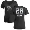 Women's Bobby Tolan Midnight Mascot V-Neck T-Shirt - Black