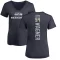 Women's Bobby Wagner Backer Slim Fit T-Shirt - Navy